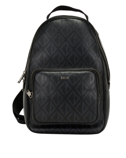 Sling Bag, &pound;750, Handbags, Black, Leather, Front view